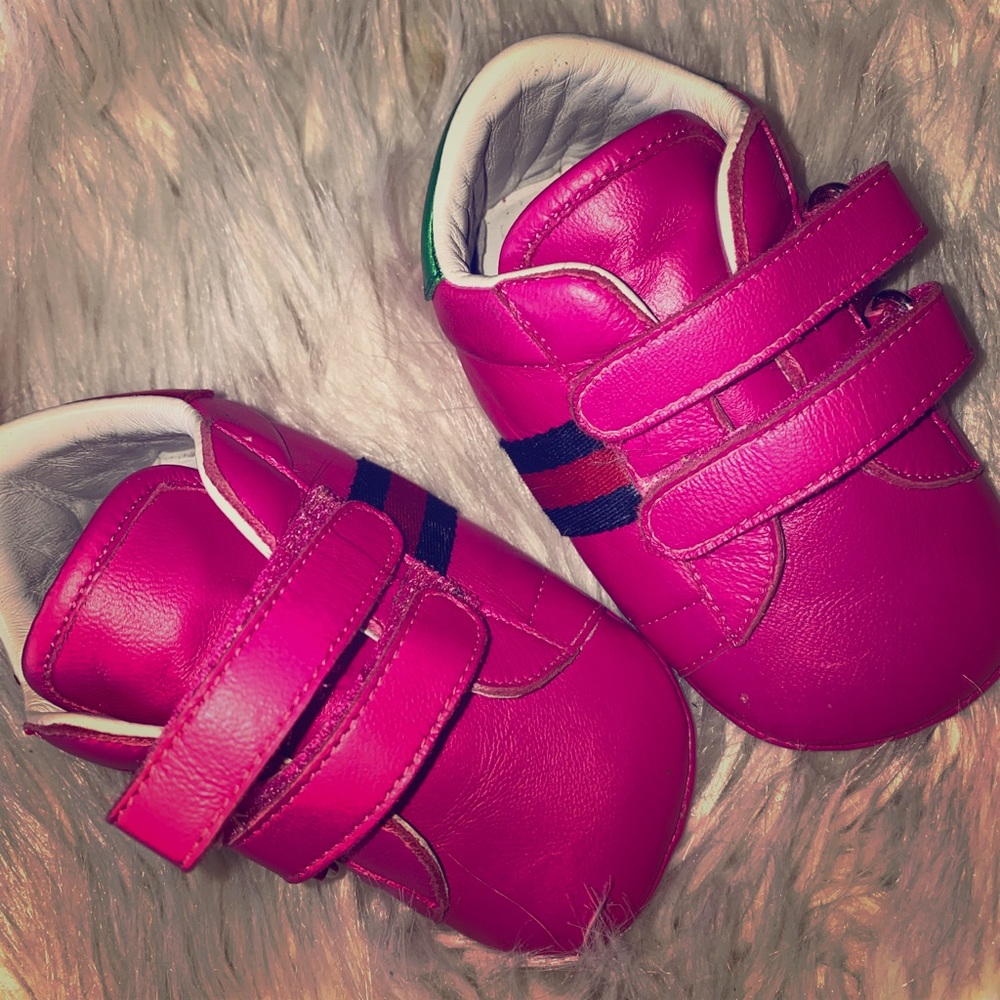 Gucci girl toddler shoes 👶🏽 🎀